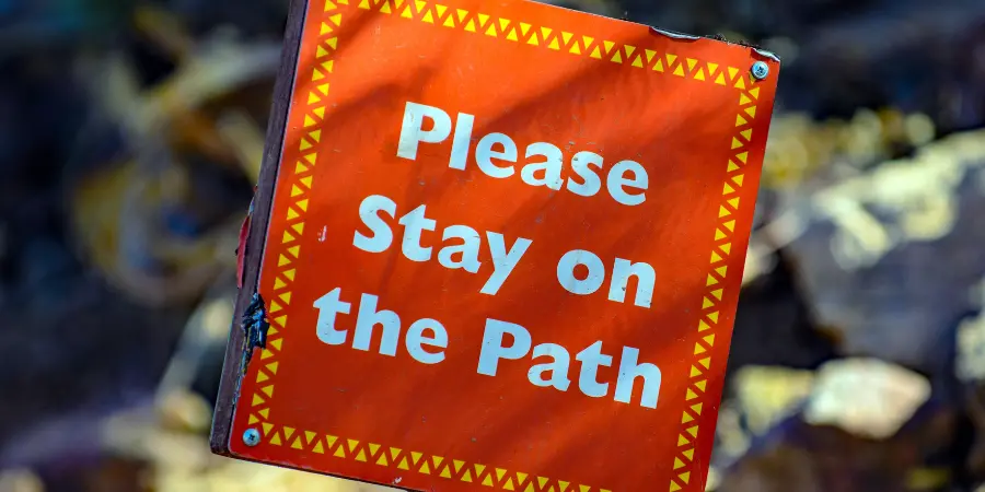 Crack-Rehab-Please-Stay-On-The-Path-Sign