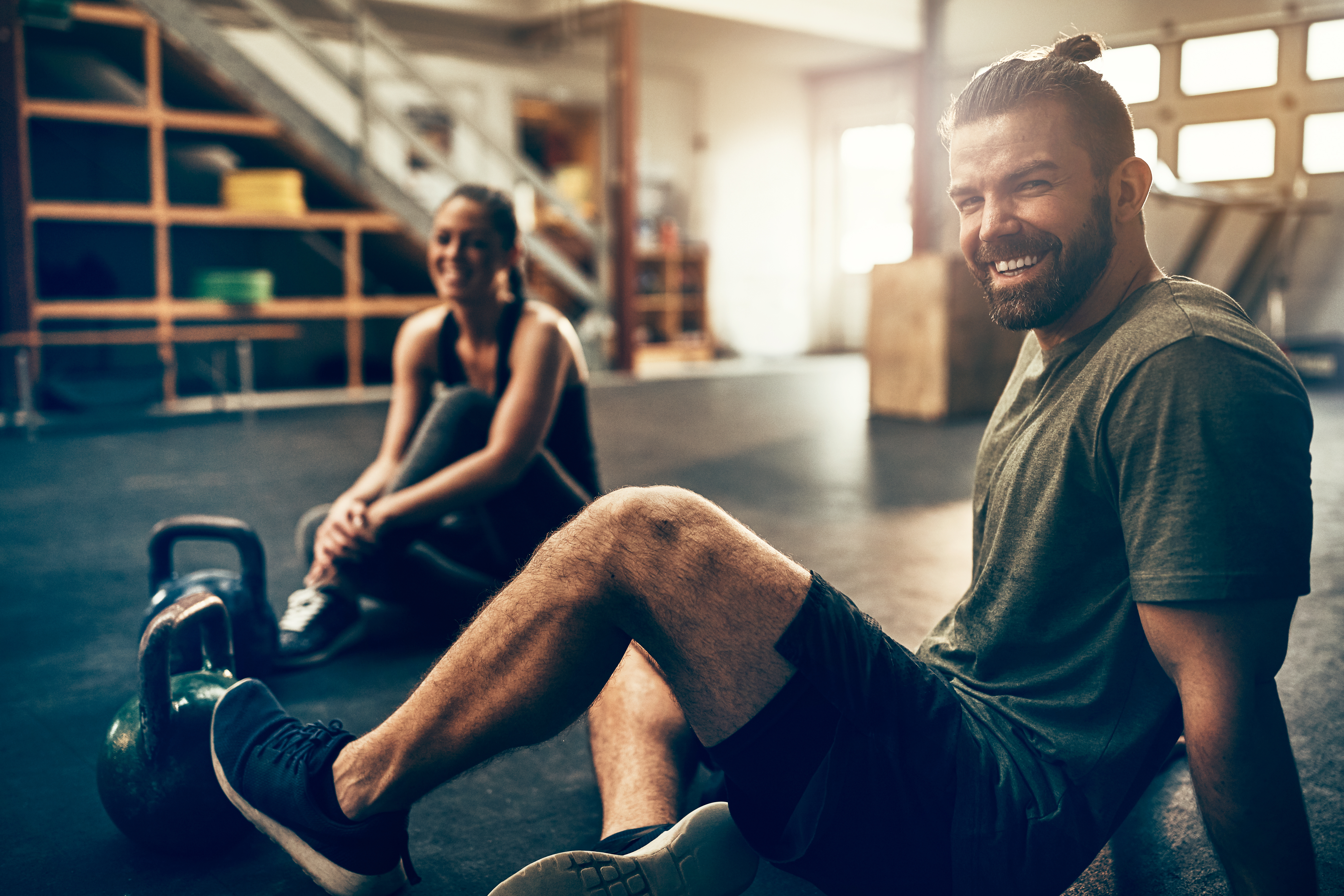 exercising-in-the-fitness-with-likeminded-peers