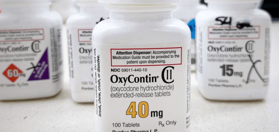 Tubs of OxyContin